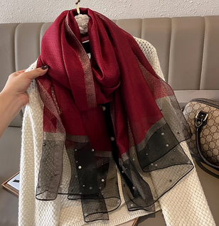 Damen Halstuch Perle