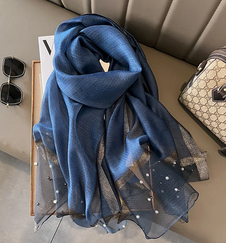 Damen Halstuch Perle