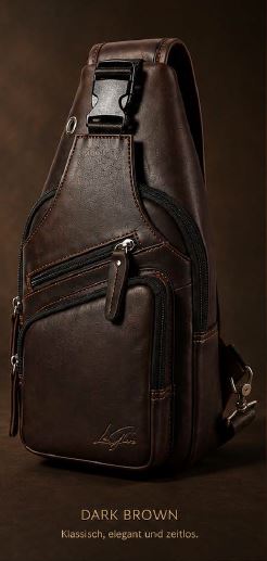 LaGlare Premium Leder Crossbody Bag